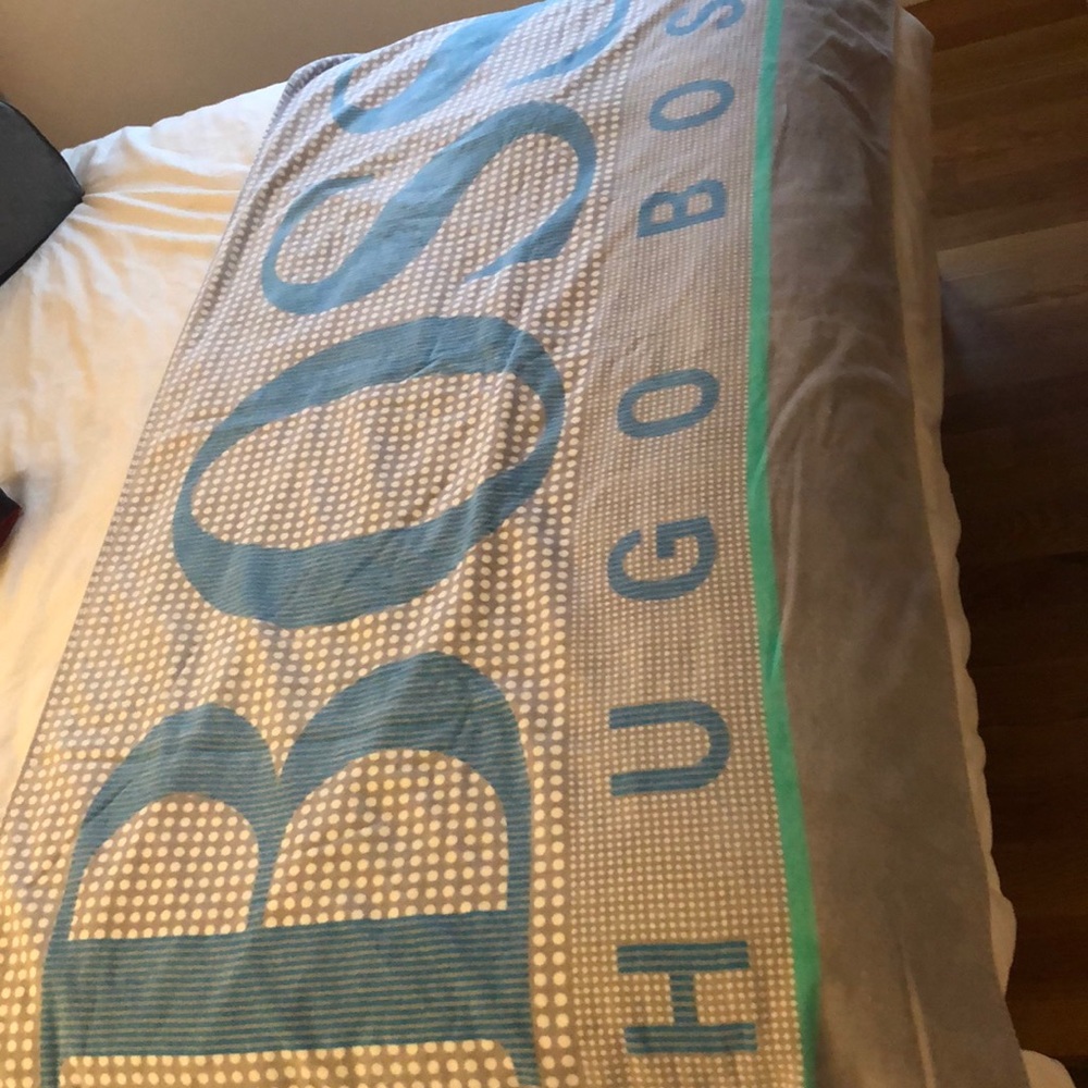 Hugo Boss Beach Towel